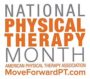 National Physical Therapy Month Logo