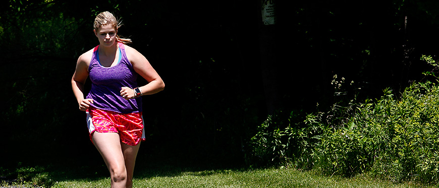 Danielle Kent running
