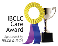 IBLCE Care Award logo